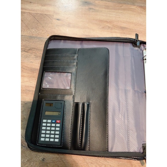 Samsonite Leather Padfolio With Retractable Handle‎ - Picture 7 of 11